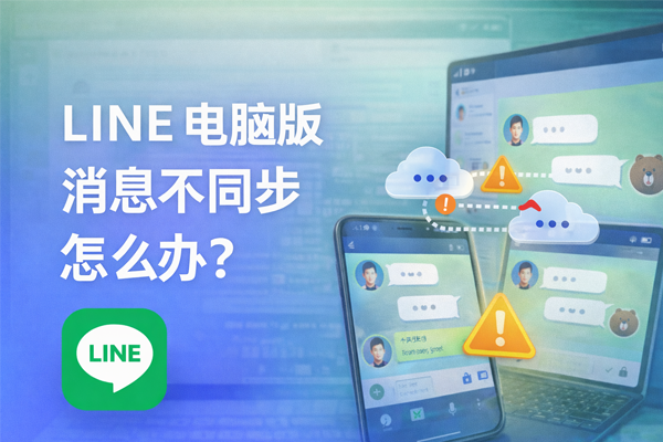LINE 电脑版消息不同步怎么办？